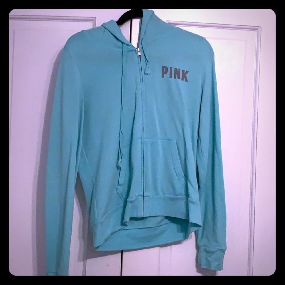 Pink zip up